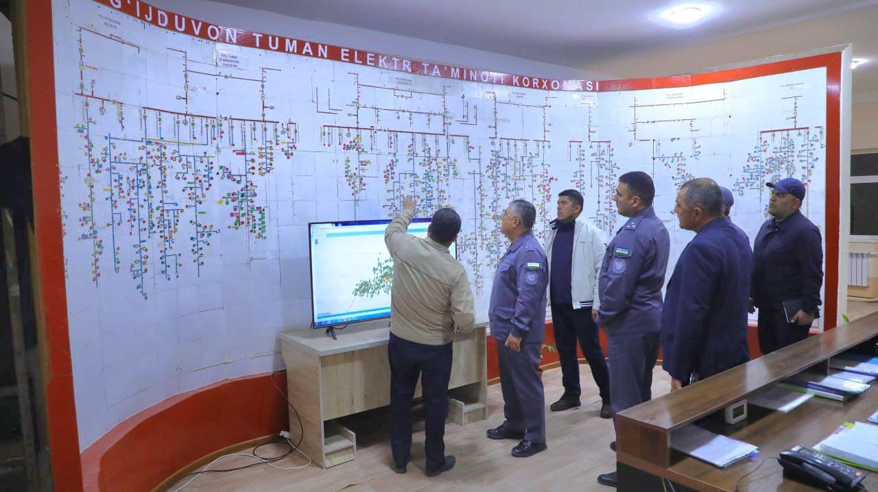 Начальник УВД Бухарской области провел ряд встреч и изучений по вопросам профилактики и безопасности в Гиждуванском районе