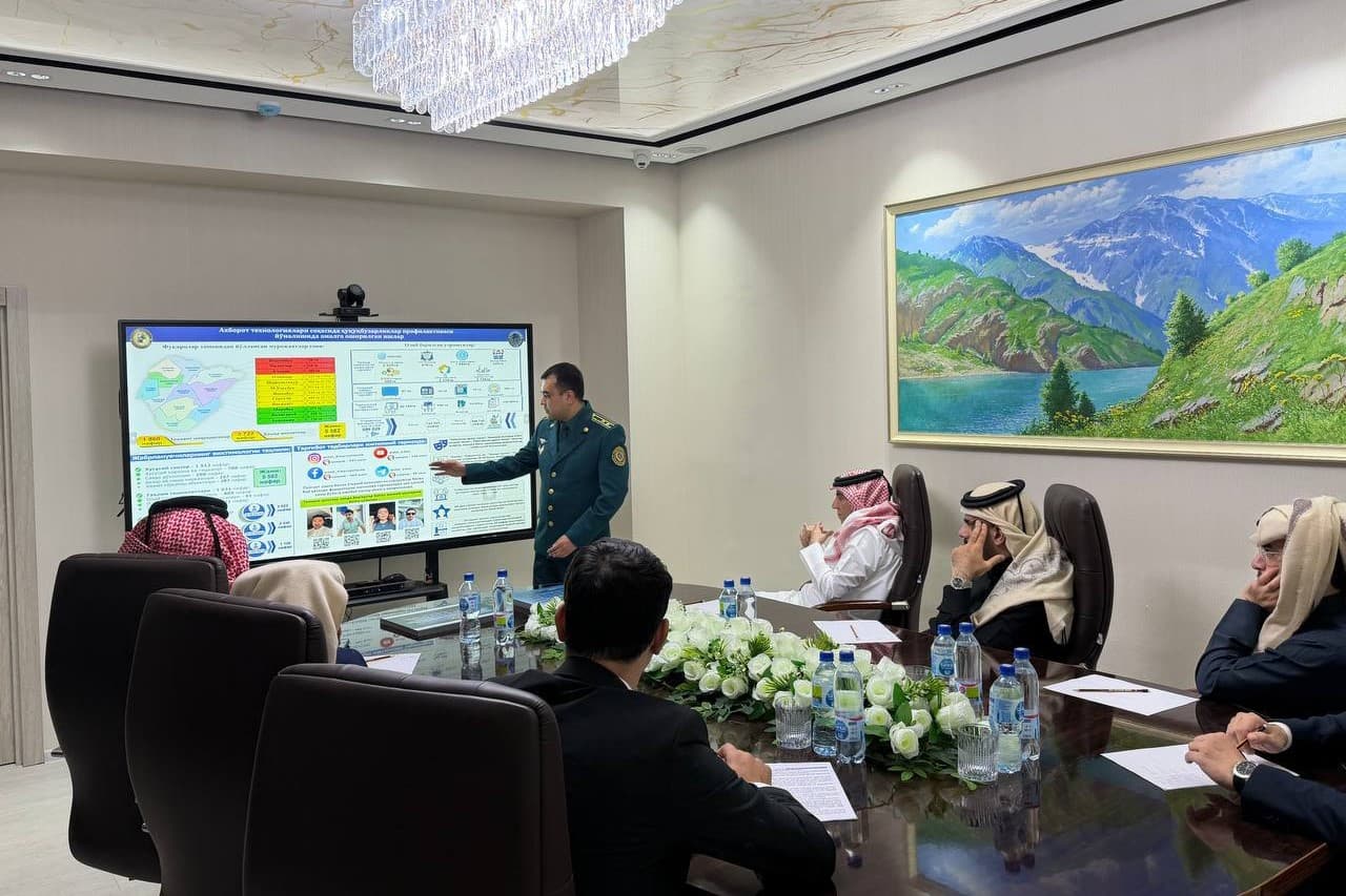 A delegation from the Qatar Ministry of Interior observes cybercrime prevention efforts in Tashkent