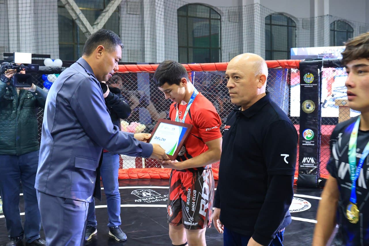 Namangan region hosted the Adult Mixed Martial Arts (MMA) Championship