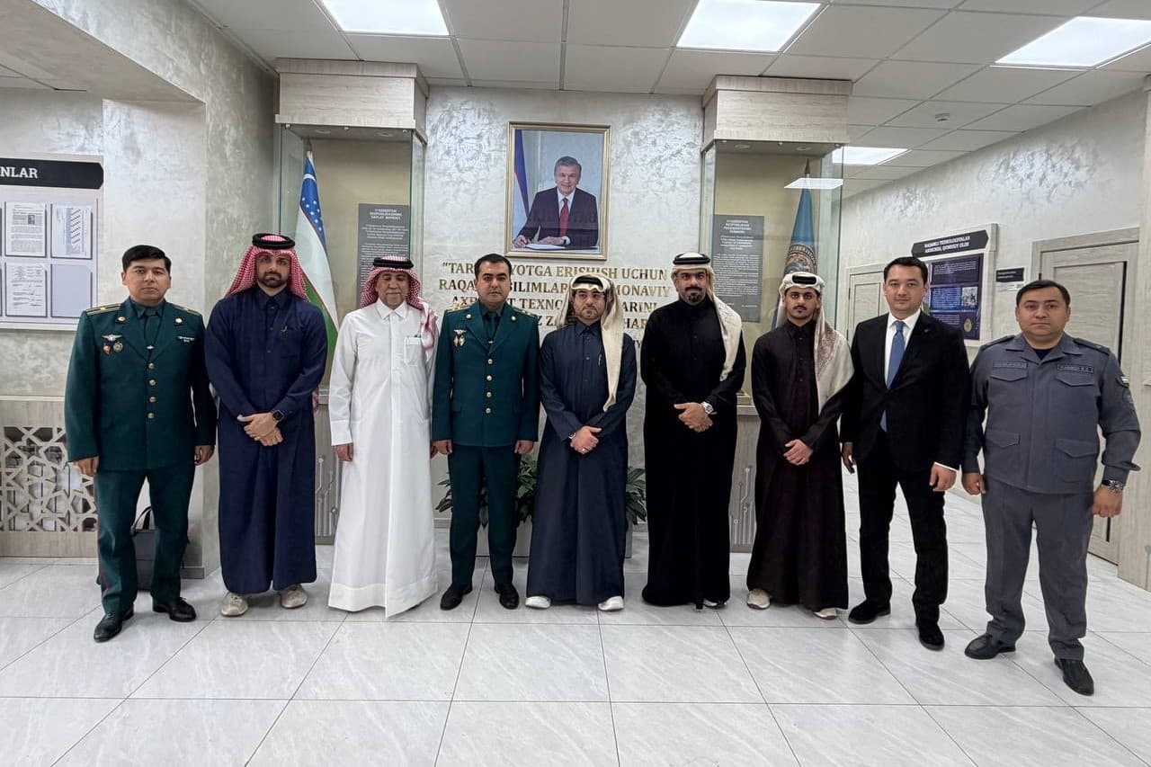 A delegation from the Qatar Ministry of Interior observes cybercrime prevention efforts in Tashkent
