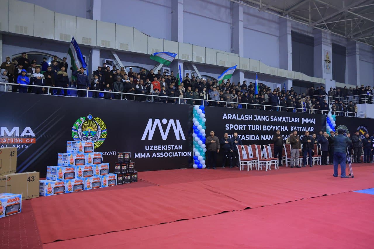 Namangan region hosted the Adult Mixed Martial Arts (MMA) Championship