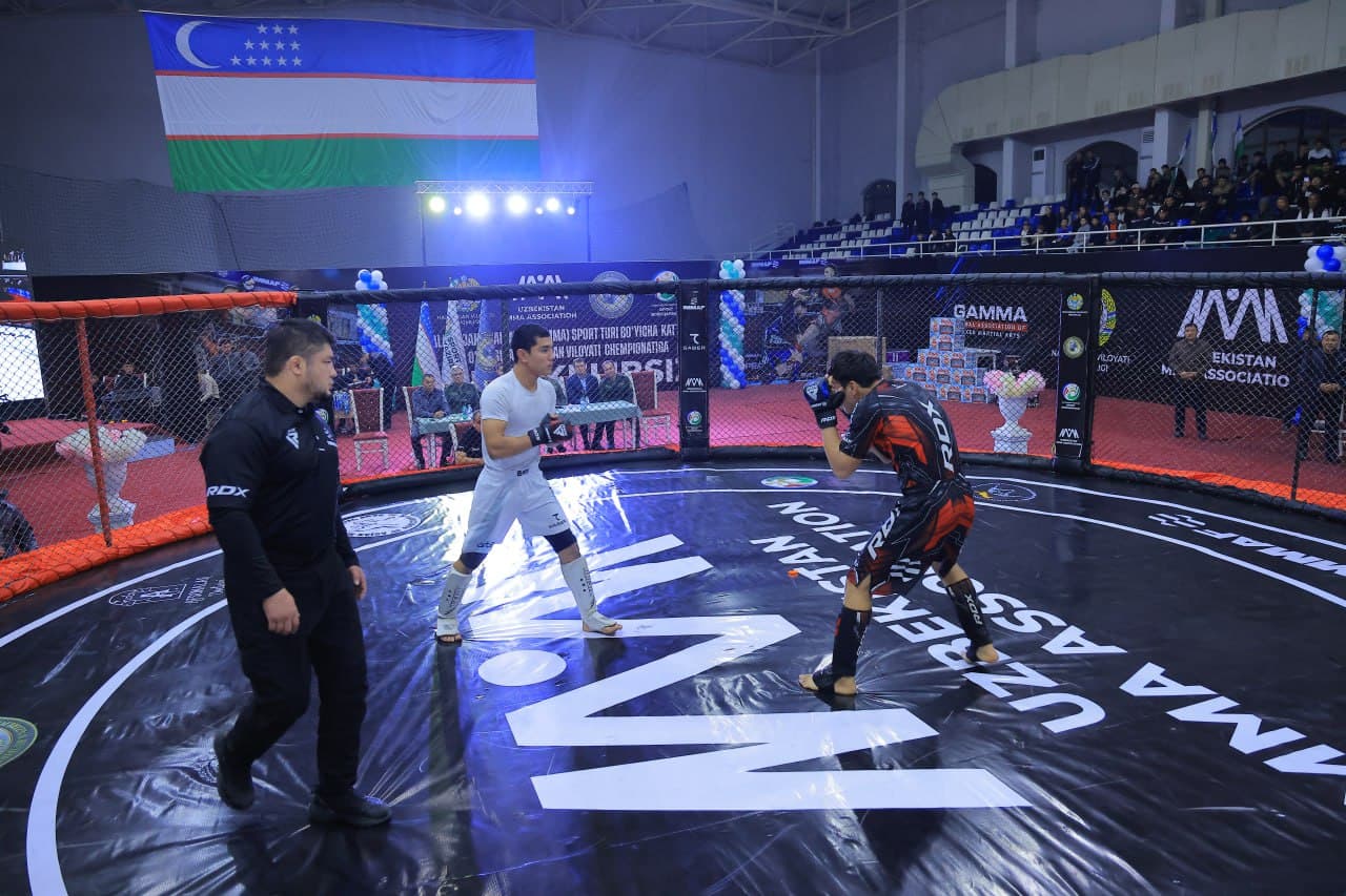 Namangan region hosted the Adult Mixed Martial Arts (MMA) Championship
