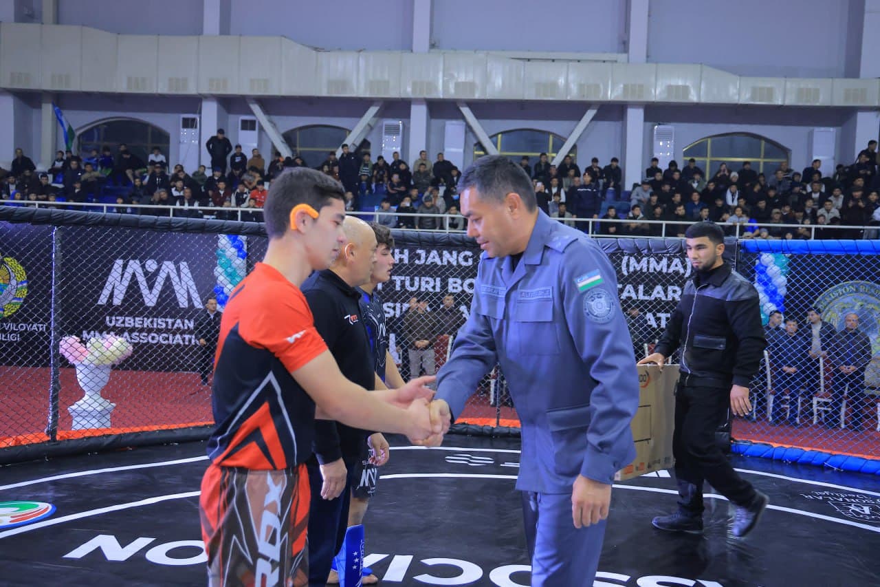 Namangan region hosted the Adult Mixed Martial Arts (MMA) Championship