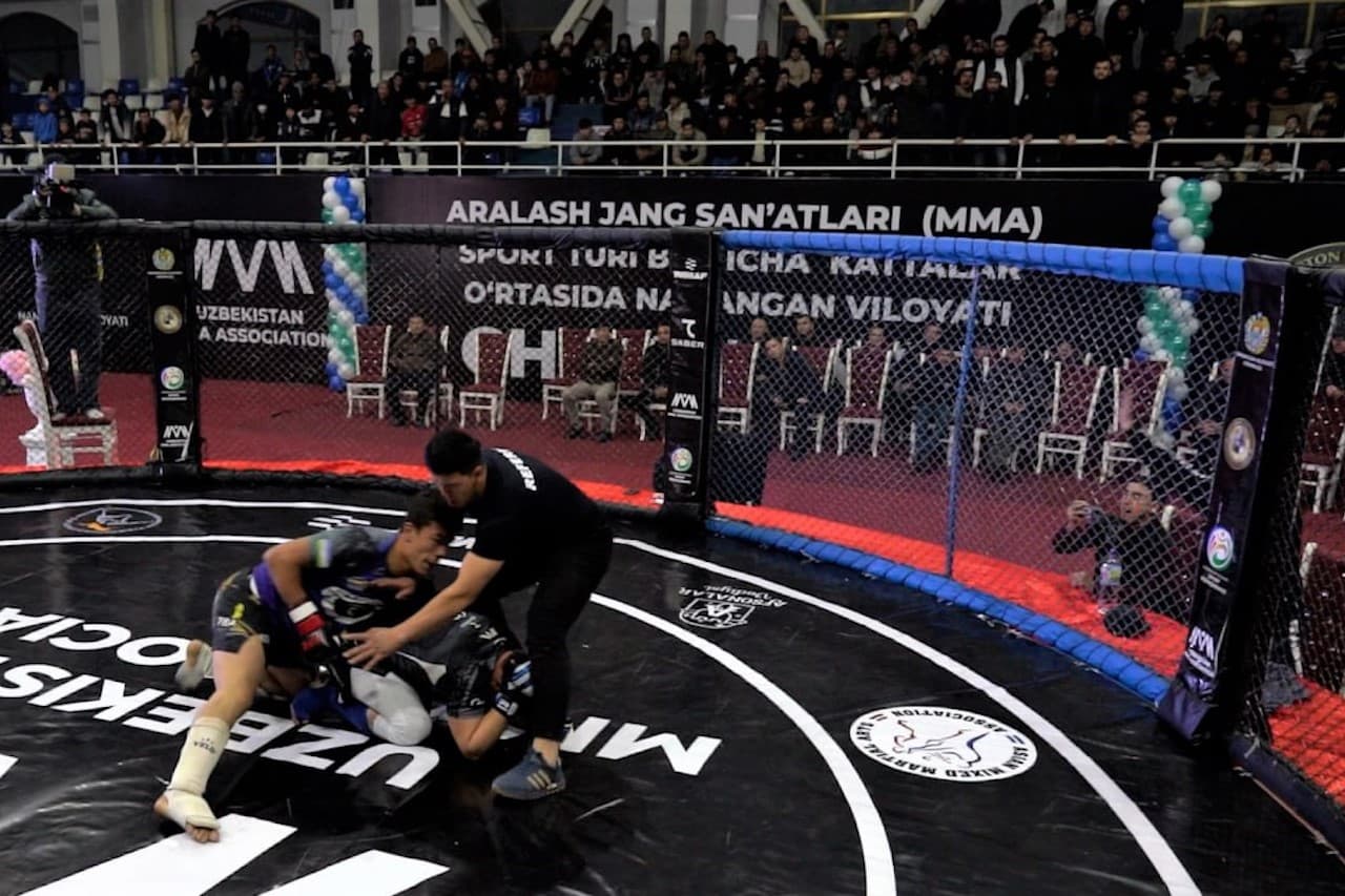 Namangan region hosted the Adult Mixed Martial Arts (MMA) Championship