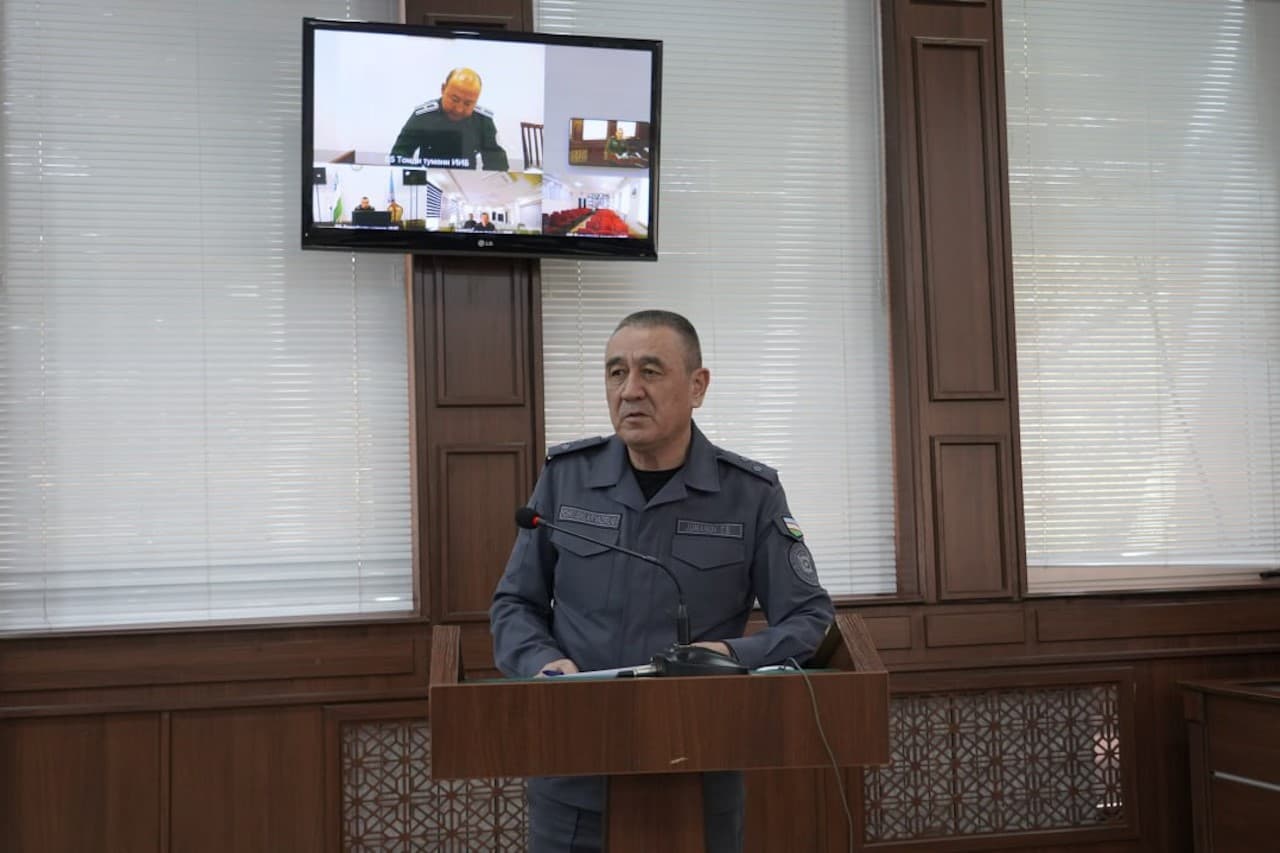 Рабочая группа МВД проведены изучения в Навоийской области