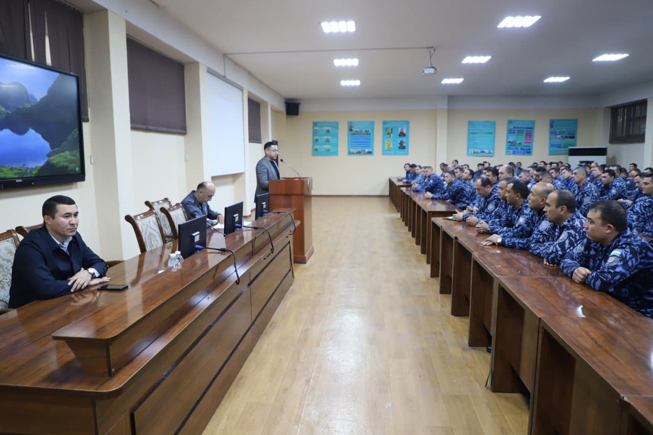 IIV Malaka oshirish institutida navbatdagi profilaktik tadbir oʻtkazildi