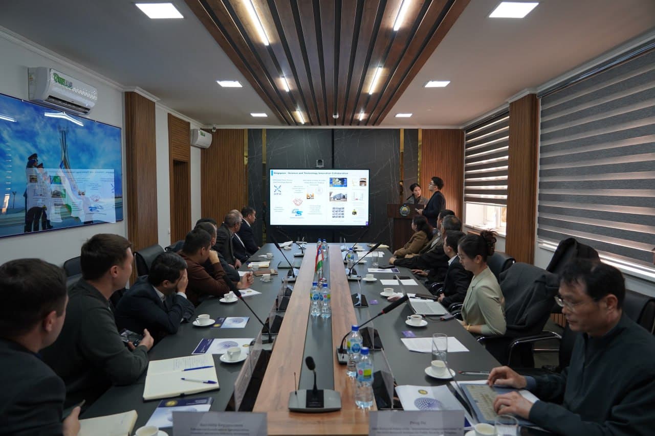 The delegation of the Hefei Institute of Public Security under the Tsinghua University, PRC visited the Research Institute of Criminology of Uzbekistan