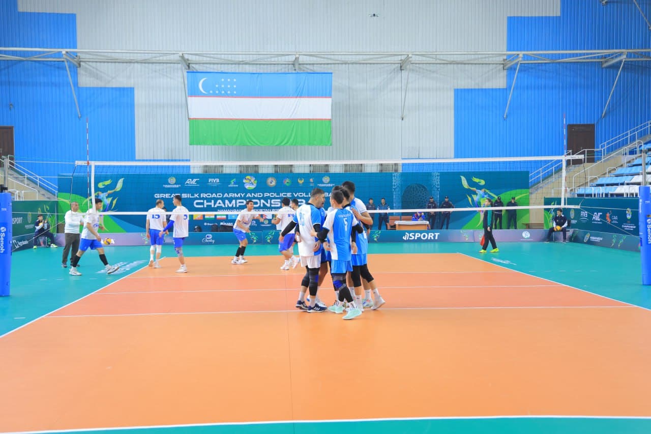 The CAVA Army and Police Volleyball Championship has begun in Namangan region