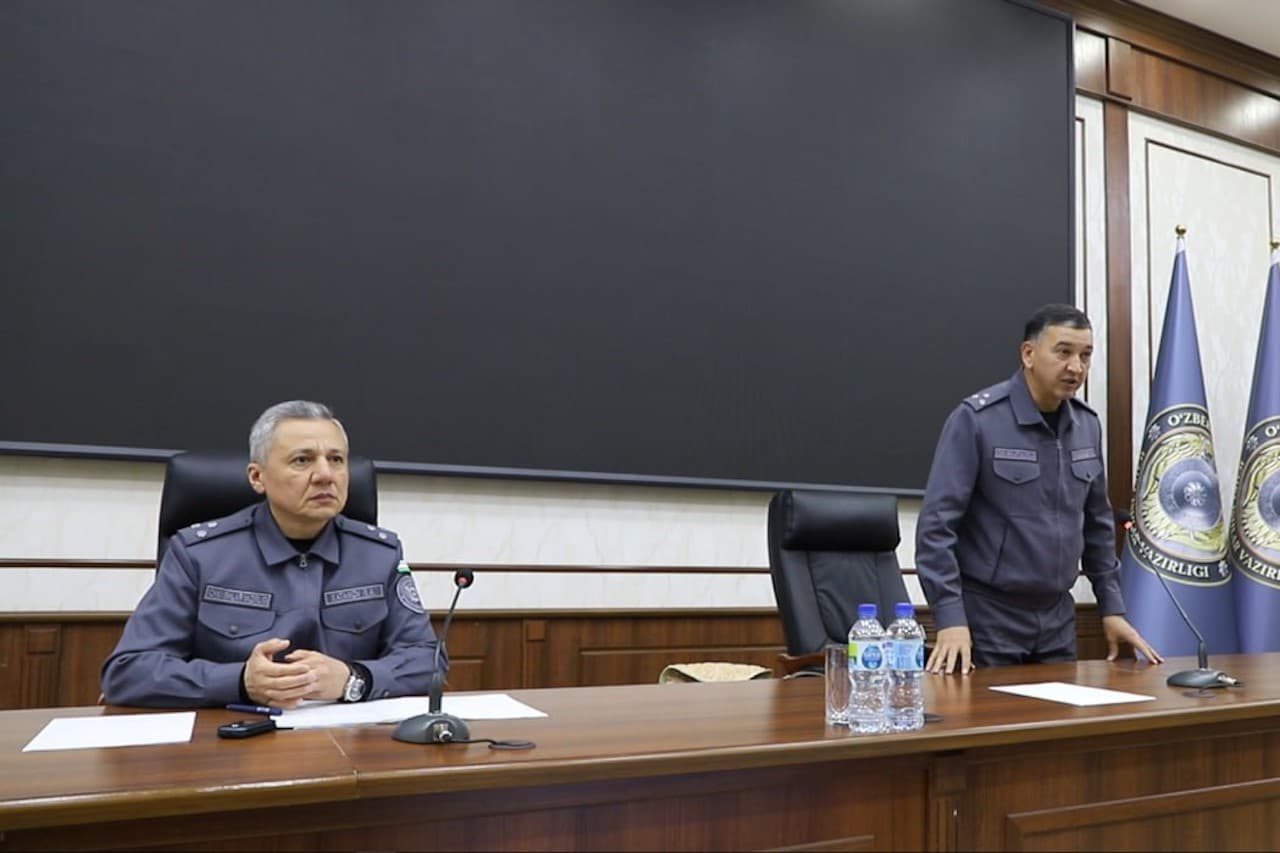 IIV akademiyasi boshligʻi tomonidan Xorazm viloyatining kriminogen vaziyati murakkab mahallalari manzilli tarzda oʻrganildi