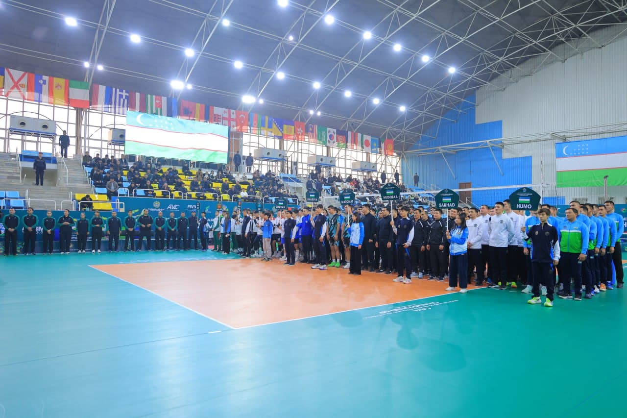 The CAVA Army and Police Volleyball Championship has begun in Namangan region