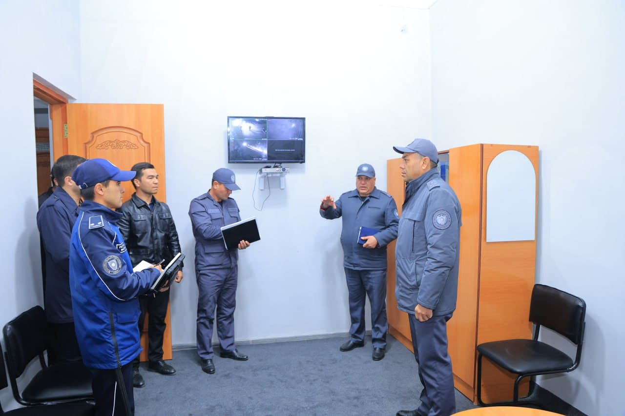 Изучена деятельность сотрудников, обеспечивающих общественный порядок на территории Наманганского района