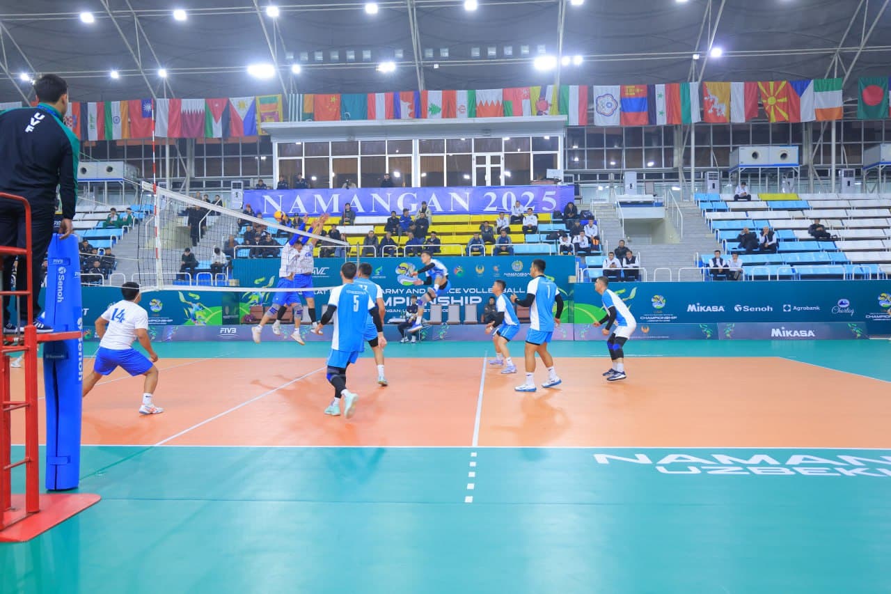 The CAVA Army and Police Volleyball Championship has begun in Namangan region