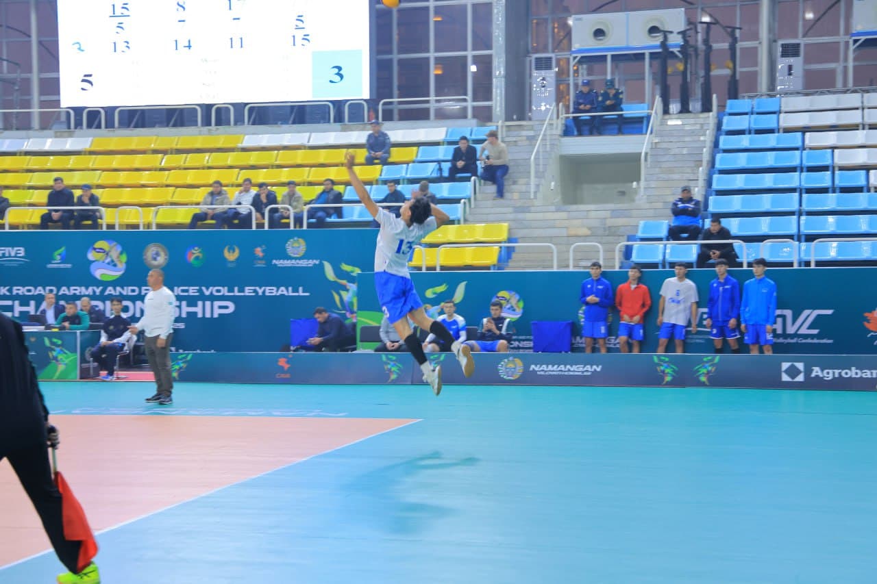 The CAVA Army and Police Volleyball Championship has begun in Namangan region