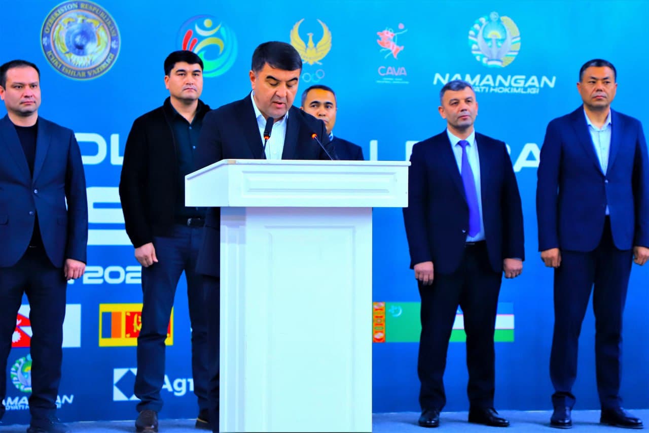 The CAVA Army and Police Volleyball Championship has begun in Namangan region