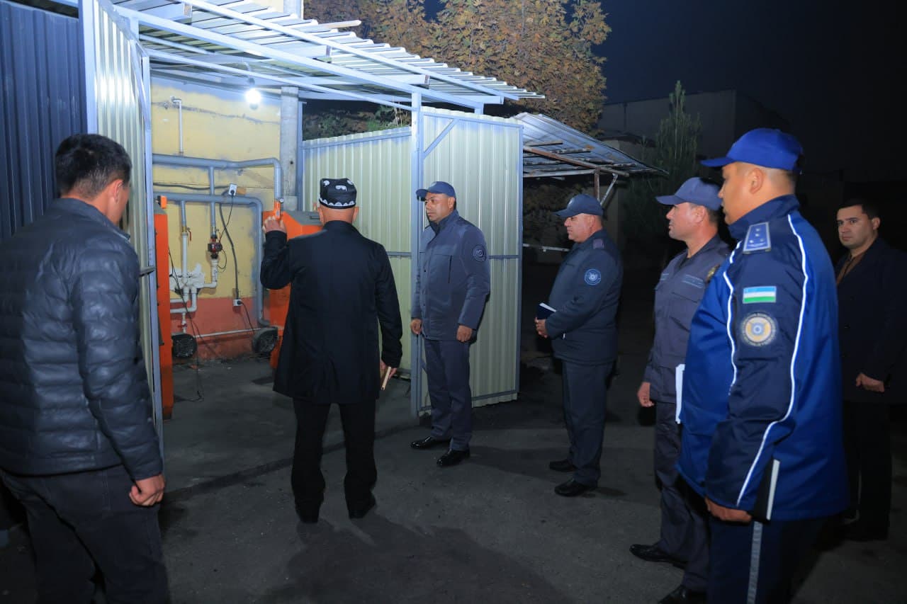 Изучена деятельность сотрудников, обеспечивающих общественный порядок на территории Наманганского района