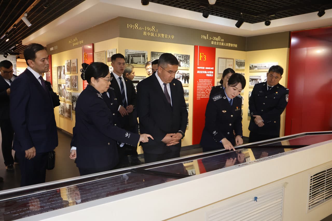 The official visit of the delegation of the Ministry of Internal Affairs of the Republic of Uzbekistan to the People's Republic of China: A significant step towards deepening security cooperation