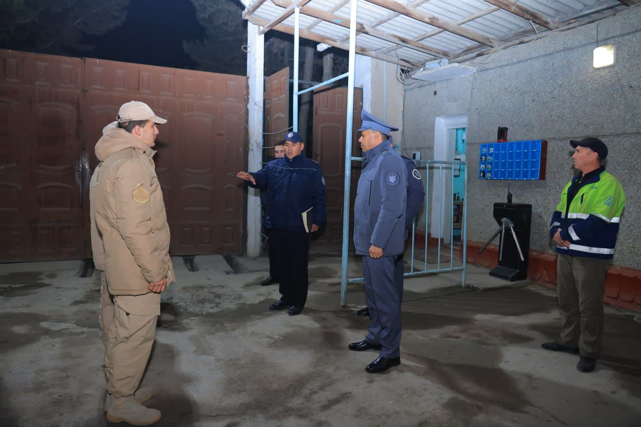 Namangan viloyati IIB rahbariyatining navbatdagi oʻrganishlari Uychi tumanida olib borildi