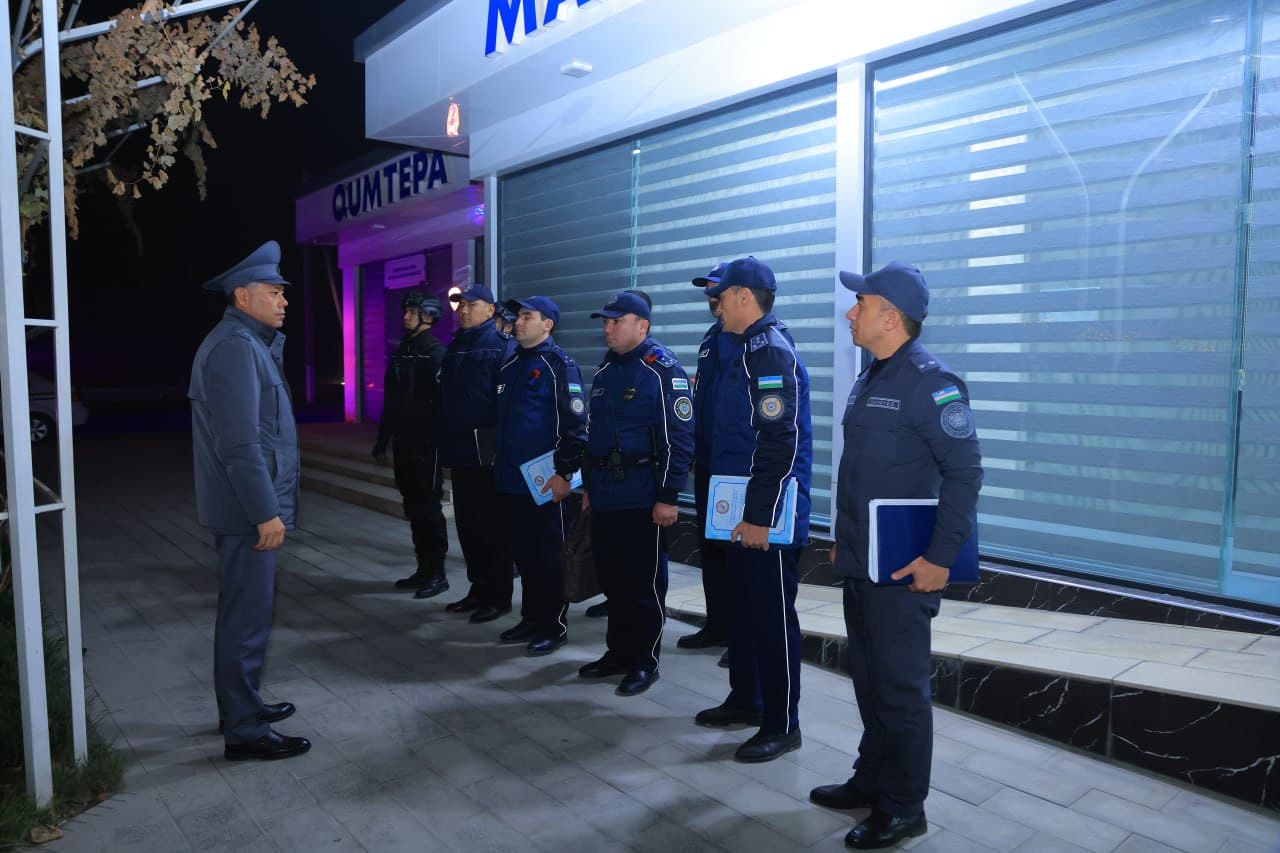 Namangan viloyati IIB rahbariyatining navbatdagi oʻrganishlari Uychi tumanida olib borildi