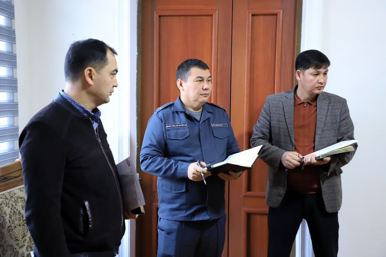 Qoraqalpogʻiston Respublikasi Ichki ishlar vaziri tomonidan jismoniy va yuridik shaxslarning murojaatlari yuzasidan navbatdagi shaxsiy qabuli oʻtkazildi