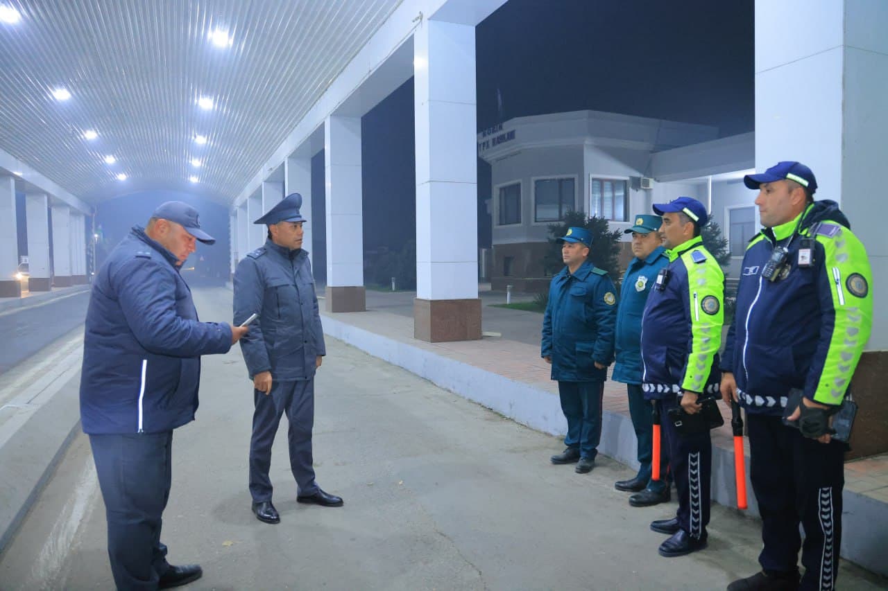 Namangan viloyati IIB rahbariyatining navbatdagi oʻrganishlari Uychi tumanida olib borildi