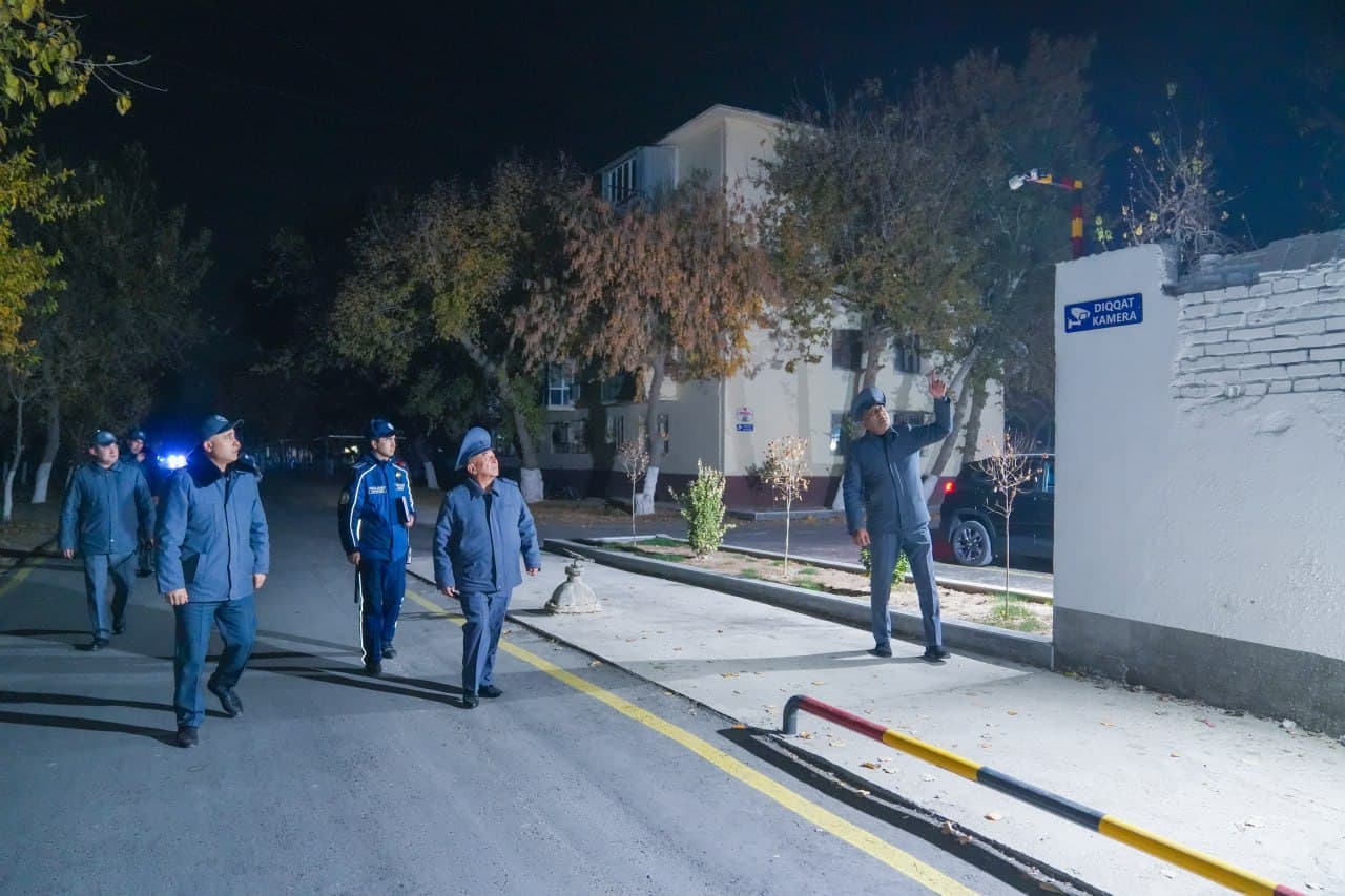 Qarshi shahrida profilaktika, jamoat tartibi va xavfsizlik masalalarini oʻrganish boʻyicha bir qator oʻrganish va uchrashuvlar amalga oshirildi