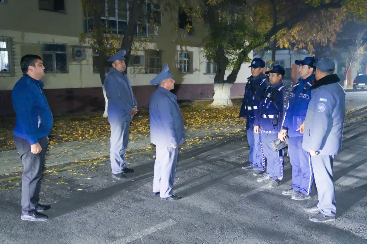 Qarshi shahrida profilaktika, jamoat tartibi va xavfsizlik masalalarini oʻrganish boʻyicha bir qator oʻrganish va uchrashuvlar amalga oshirildi