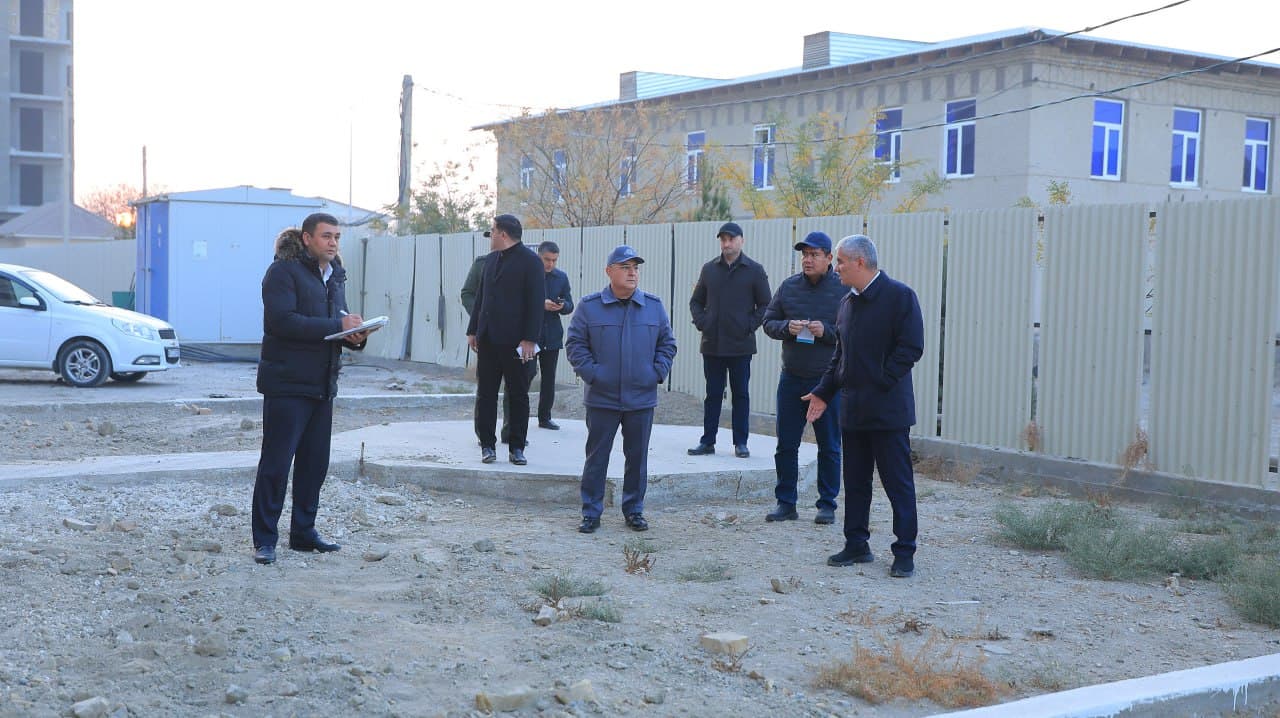 Руководством УВД Бухарской области осмотрена готовность социальной сферы и инфраструктуры в районах