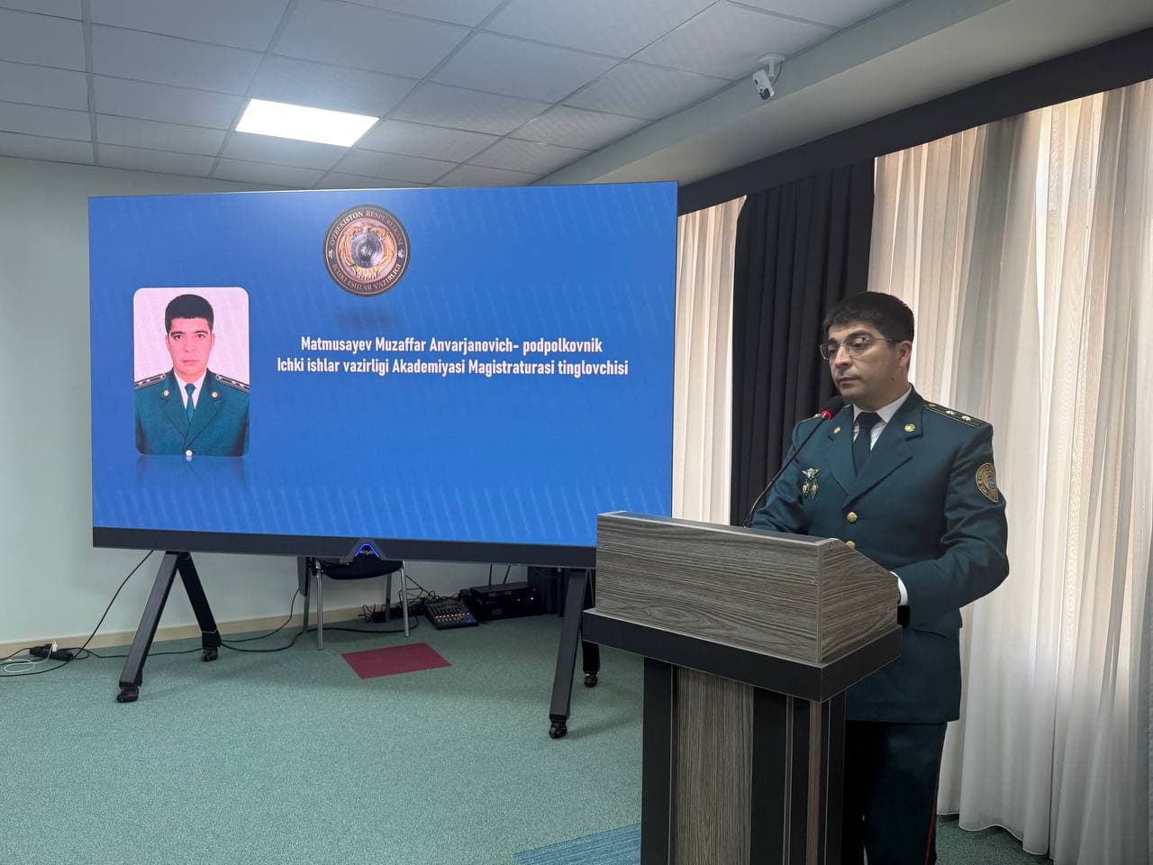 Тошкент давлат тиббиёт университети ва ИИВ Академияси ҳамкорлигида гиёҳвандлик ва жиноятчиликка қарши профилактика тадбири ўтказилди