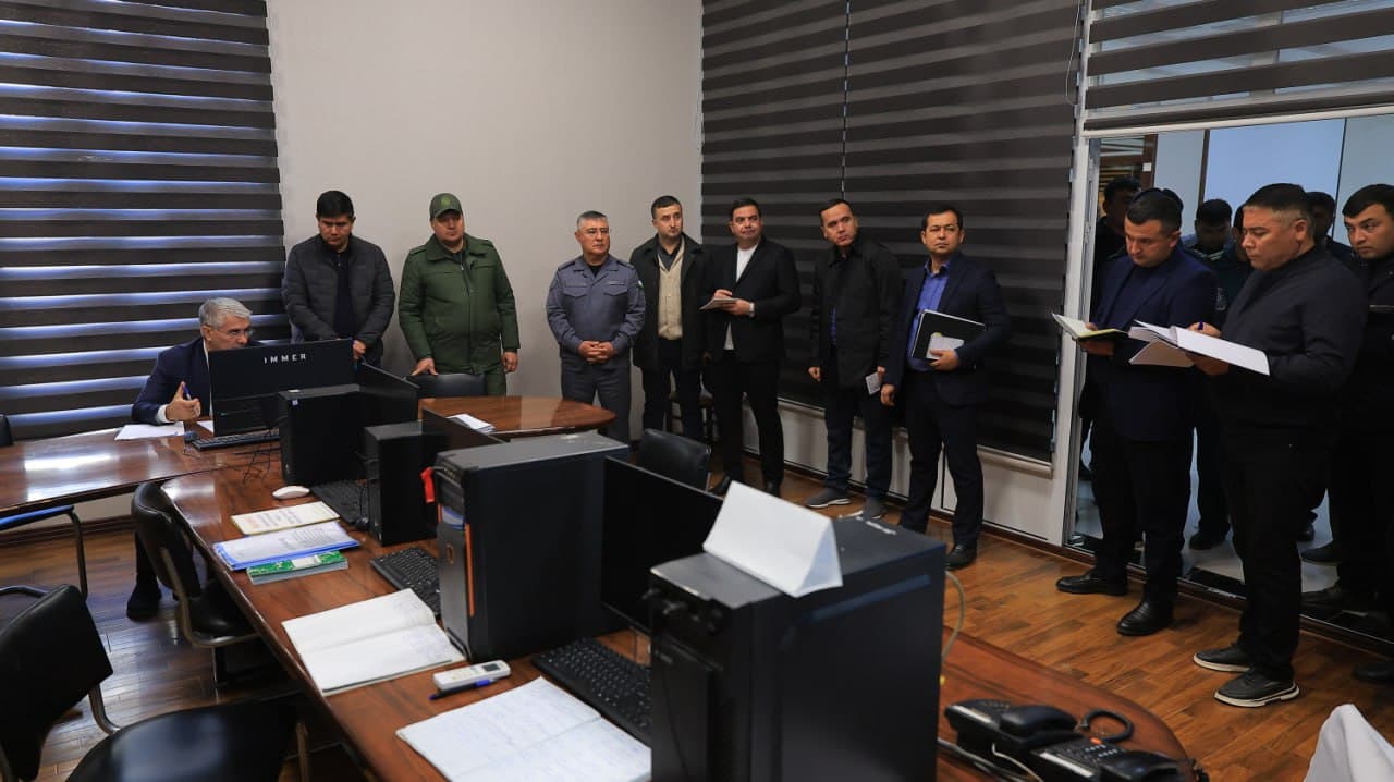 Руководством УВД Бухарской области осмотрена готовность социальной сферы и инфраструктуры в районах