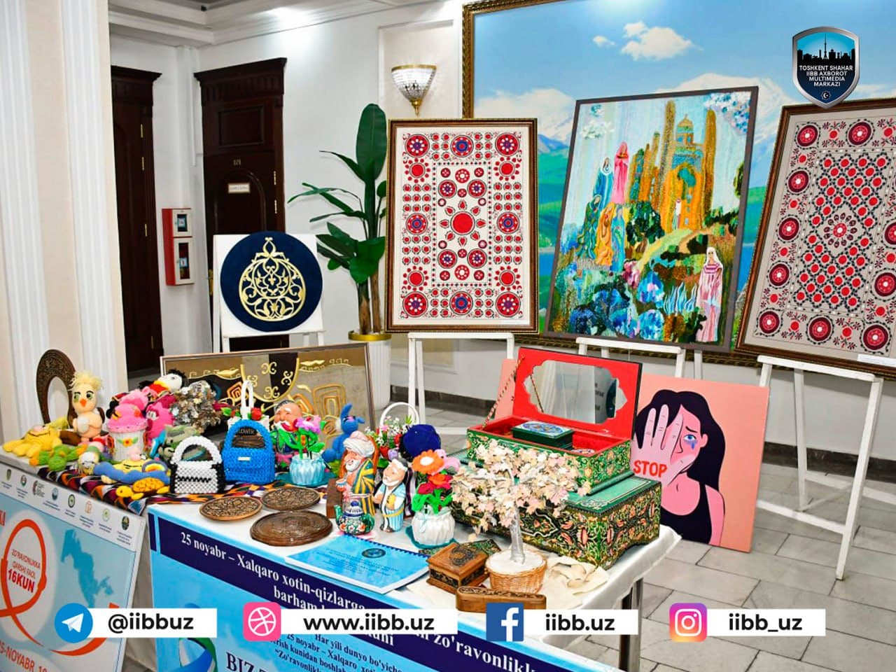 По инициативе ГУВД города Ташкента прошло мероприятие под девизом "Мы против насилия"