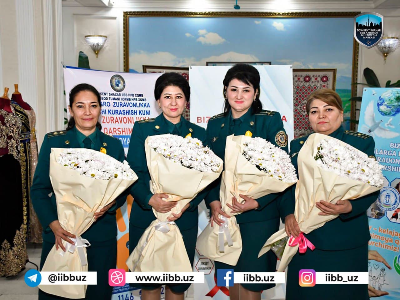 По инициативе ГУВД города Ташкента прошло мероприятие под девизом "Мы против насилия"