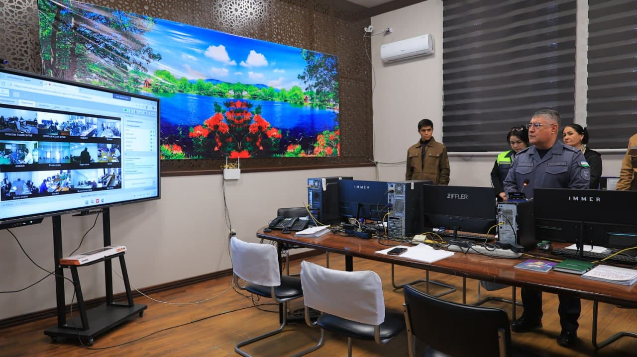 Руководством УВД Бухарской области осмотрена готовность социальной сферы и инфраструктуры в районах