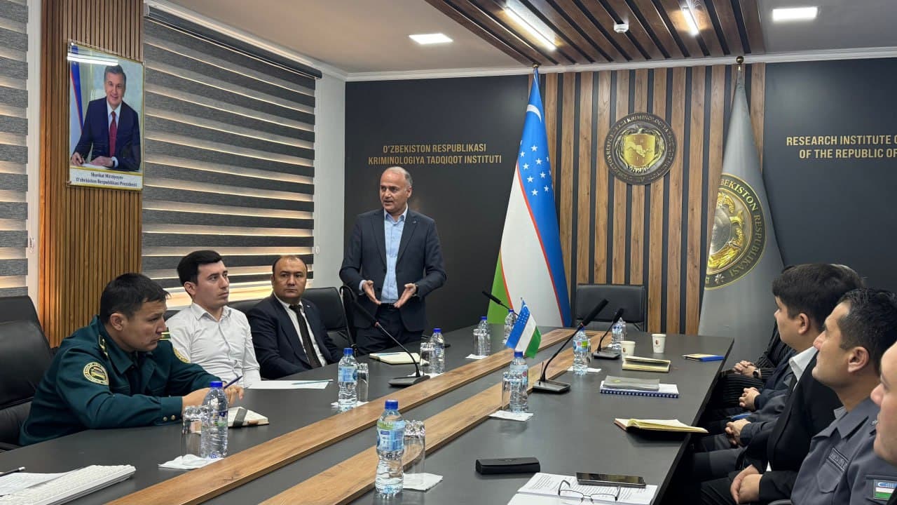 “Жиноятчилик даражаси“ халқаро рейтингини тузиш ва истиқболли режалар мавзусидаги давра суҳбати бўлиб ўтди