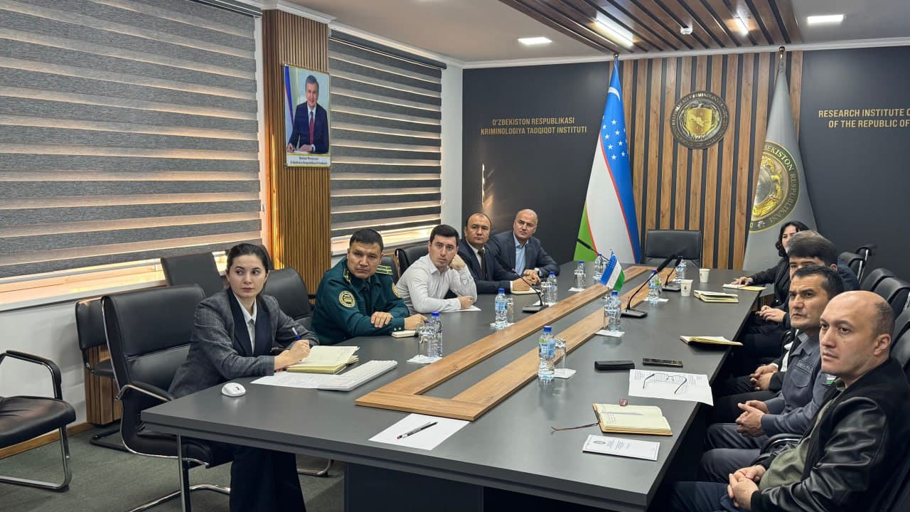 “Жиноятчилик даражаси“ халқаро рейтингини тузиш ва истиқболли режалар мавзусидаги давра суҳбати бўлиб ўтди