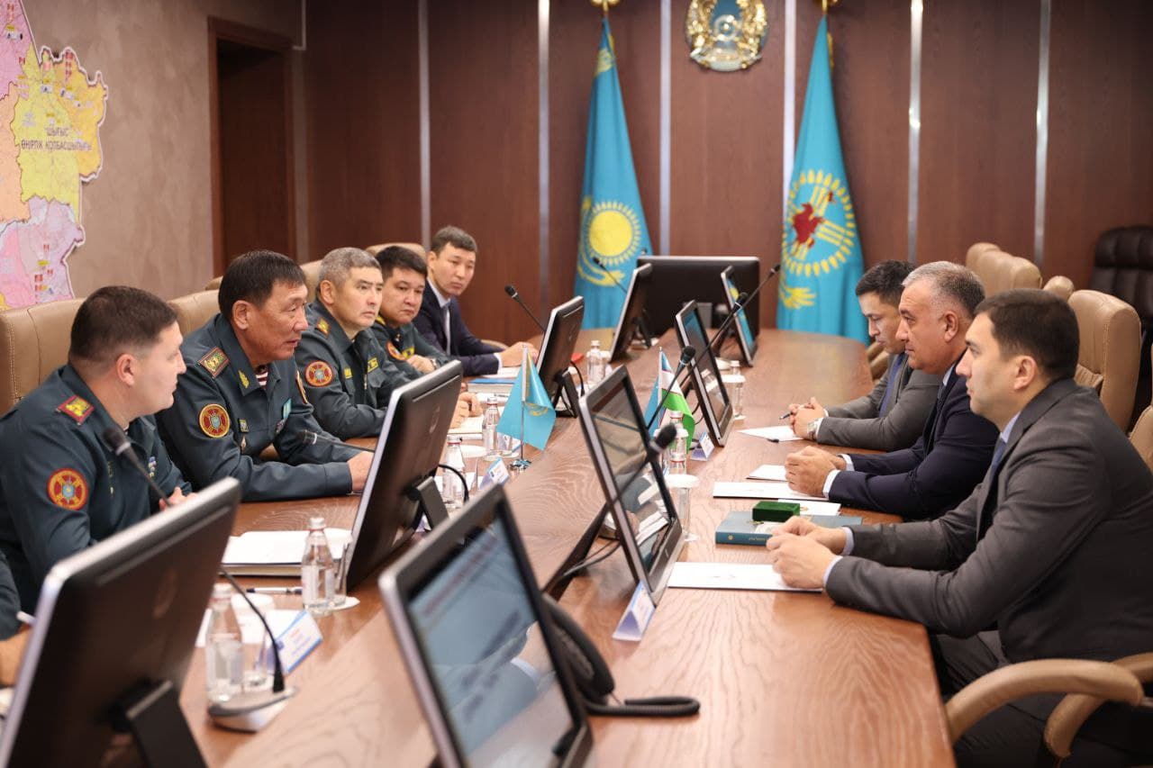 Делегация Командования Караульных войск МВД вернулась из служебной командировки в Республику Казахстан