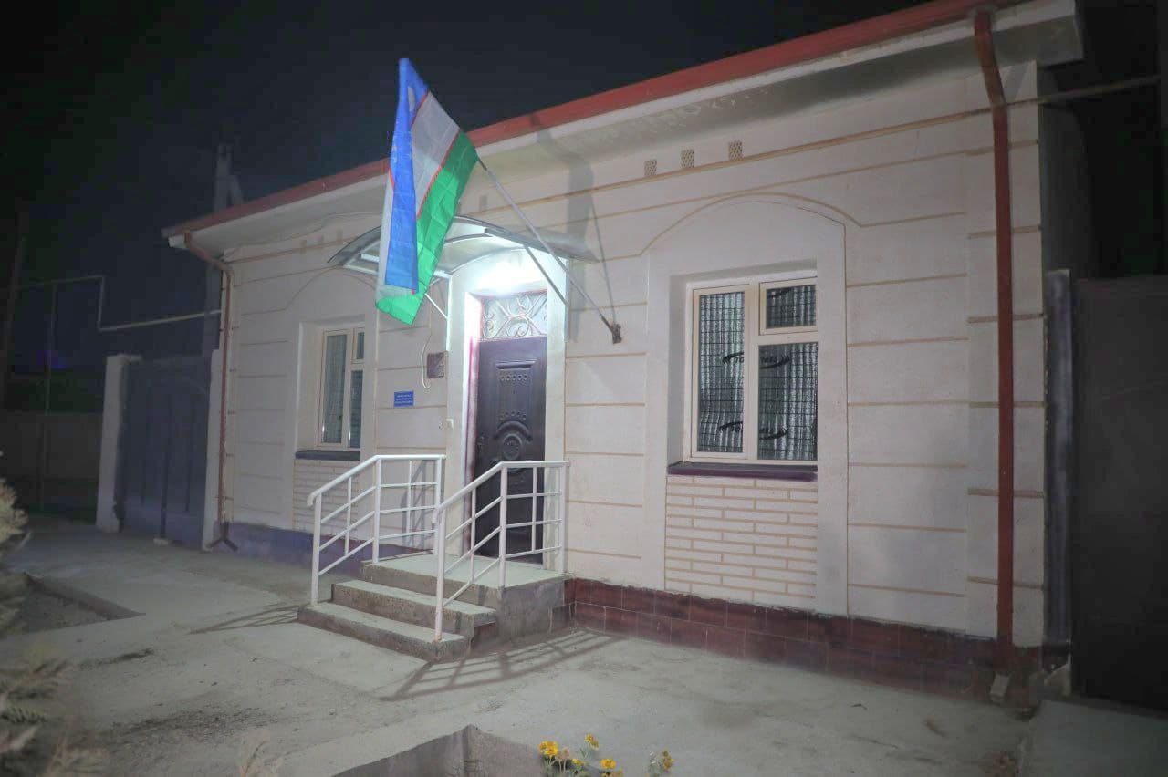 Начальник УВД Бухарской области изучил ночную деятельность по обеспечению общественного порядка в Пешкунском районе