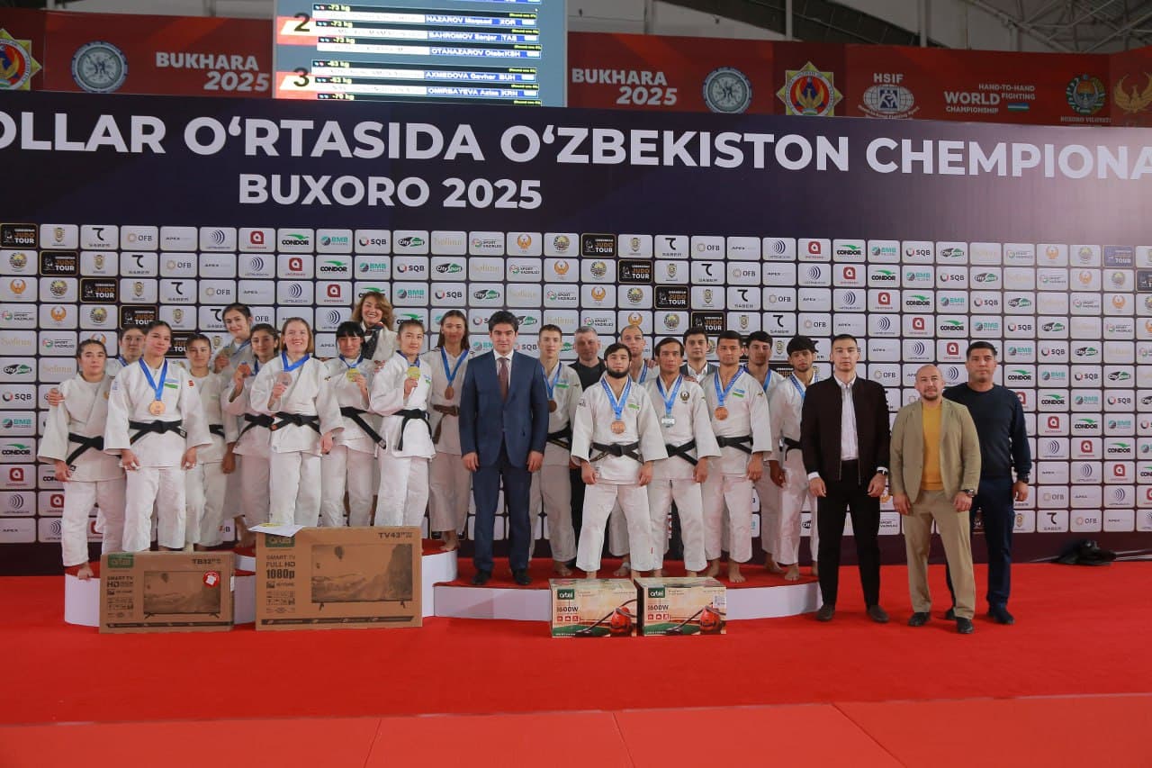 The Department of Penal Corrections employee won the gold medal at the Uzbekistan Judo Championship