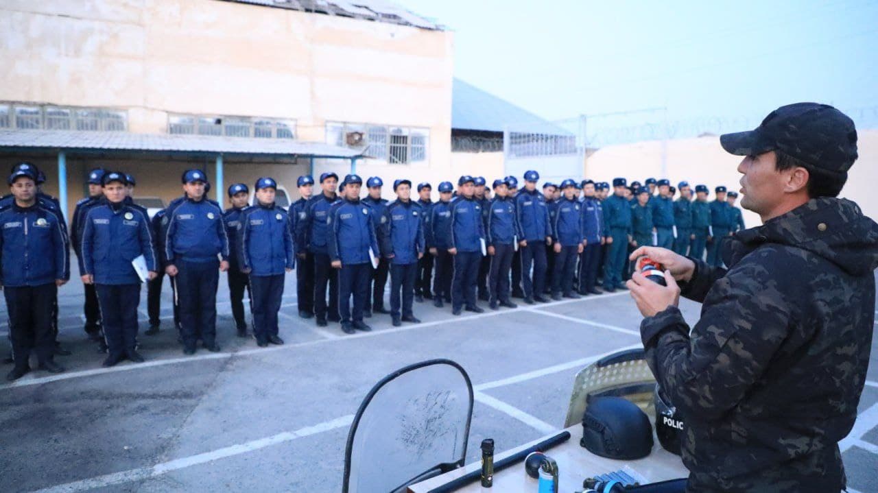 ИИВ ишчи гуруҳи томонидан ПФ-207-сон Фармон ижроси доирасида Бухорода профилактика инспекторлари учун гиёҳвандликка қарши кенг қамровли ўқув-амалий машғулотлар ташкил этилди