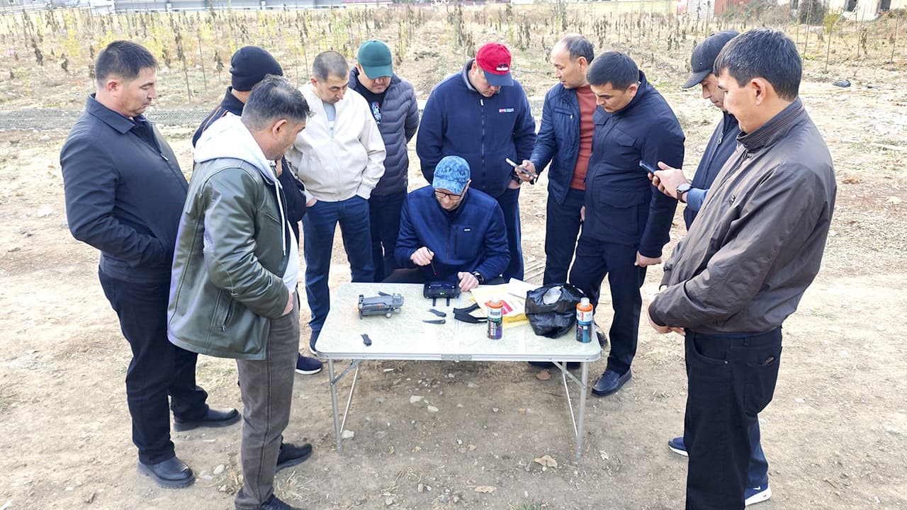 Главным экспертно-криминалистическим центром Министерства внутренних дел Республики Узбекистан внедряются современные методы картографирования с использованием дронов и 3D-сканирования