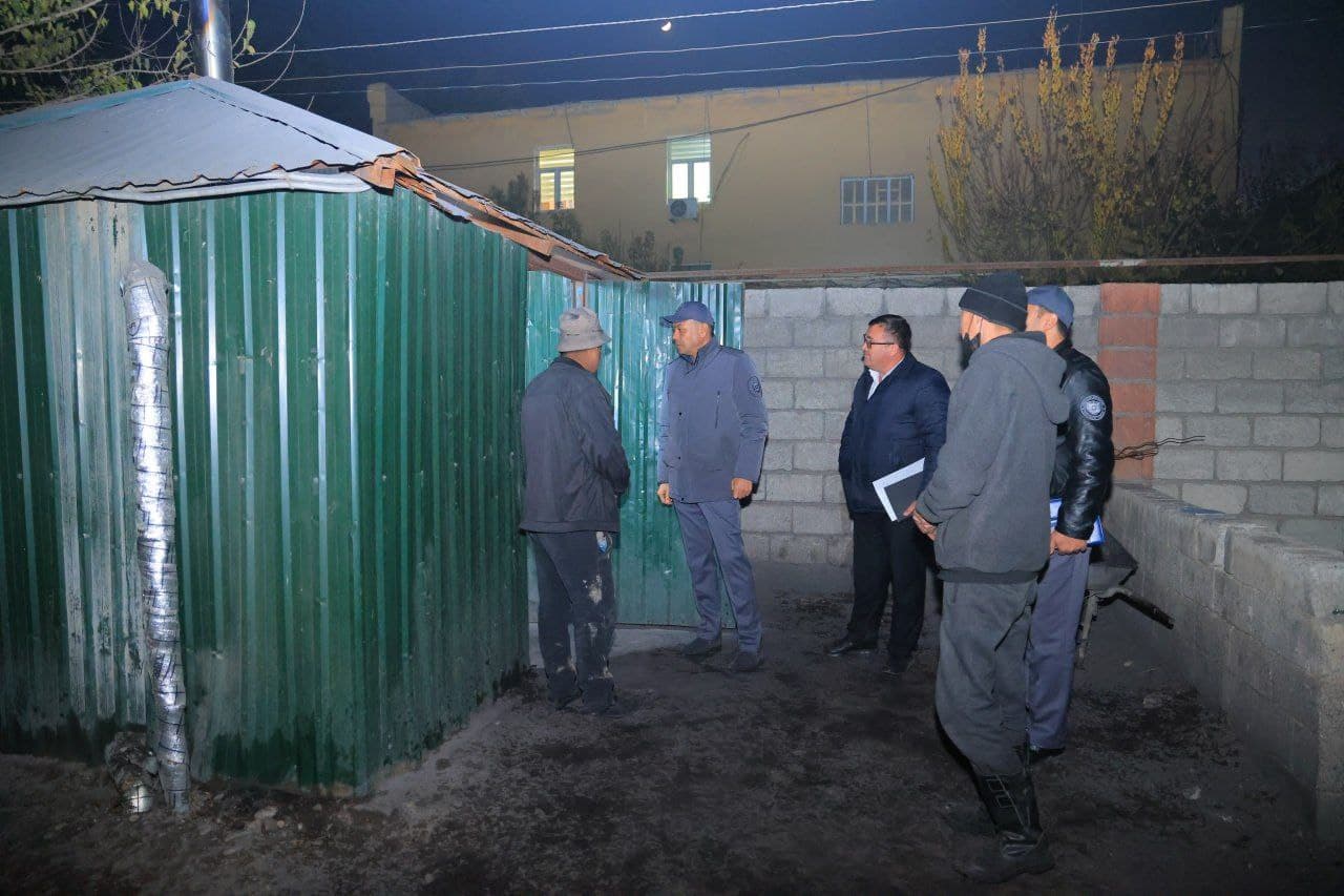 Наманган вилояти ИИБ раҳбариятининг навбатдаги комплекс ўрганиш ишлари Мингбулоқ туманида давом эттирилди