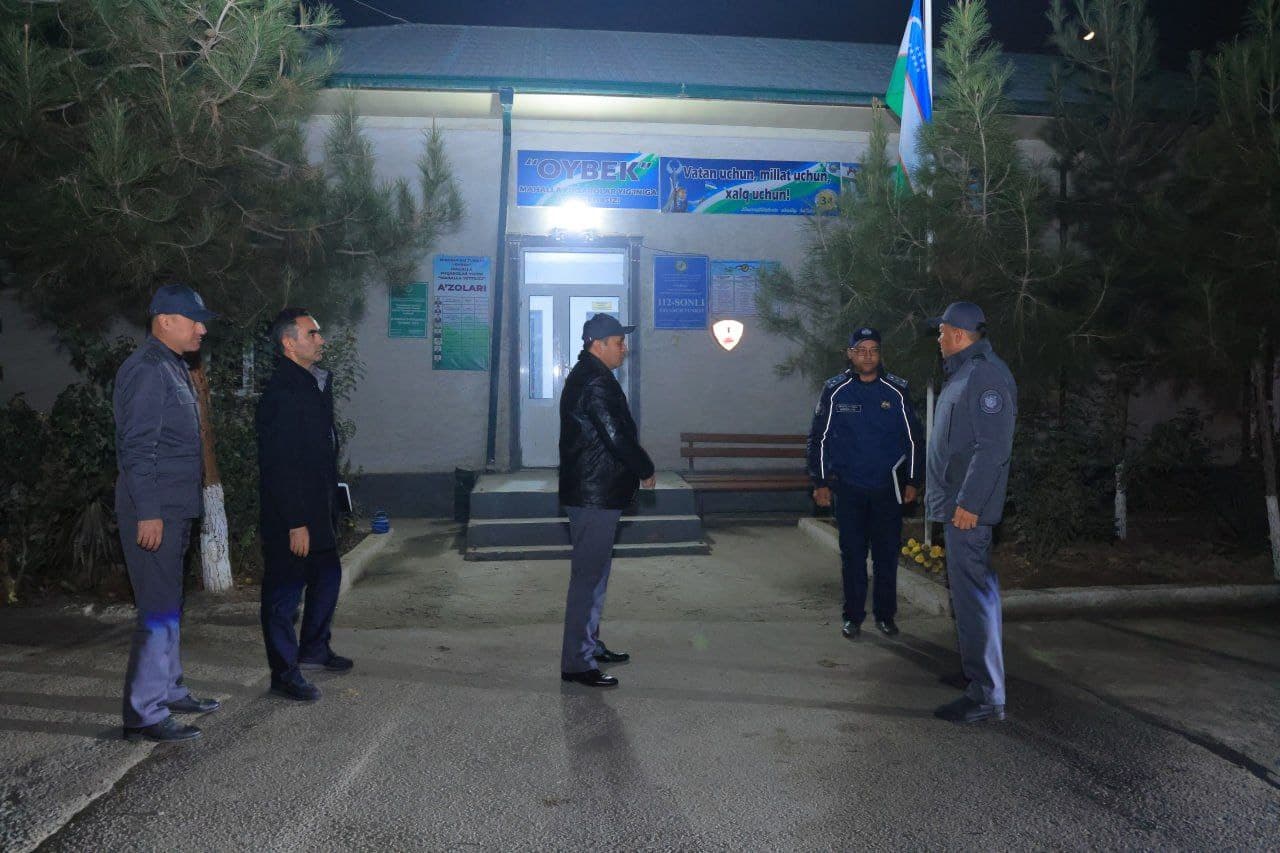 Наманган вилояти ИИБ раҳбариятининг навбатдаги комплекс ўрганиш ишлари Мингбулоқ туманида давом эттирилди