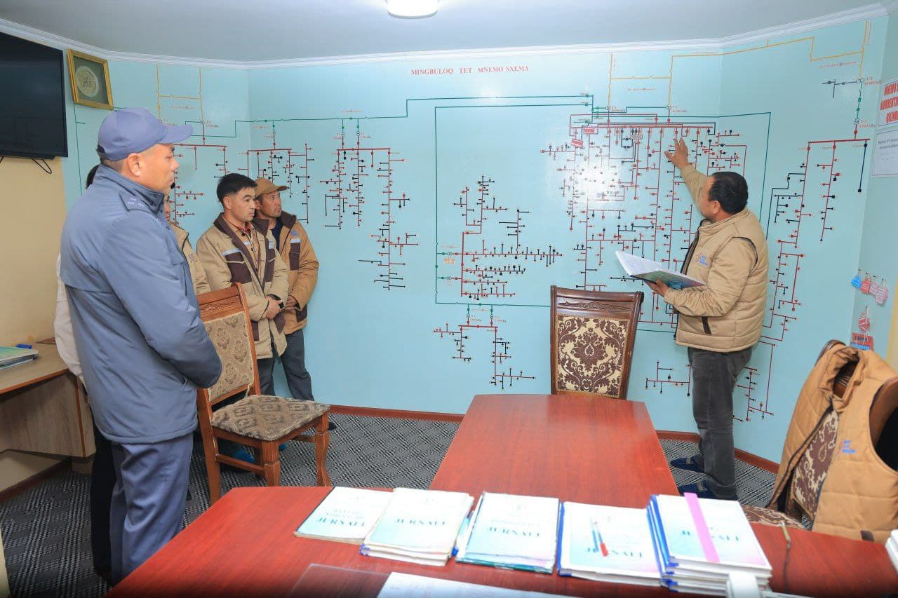 Наманган вилояти ИИБ раҳбариятининг навбатдаги комплекс ўрганиш ишлари Мингбулоқ туманида давом эттирилди