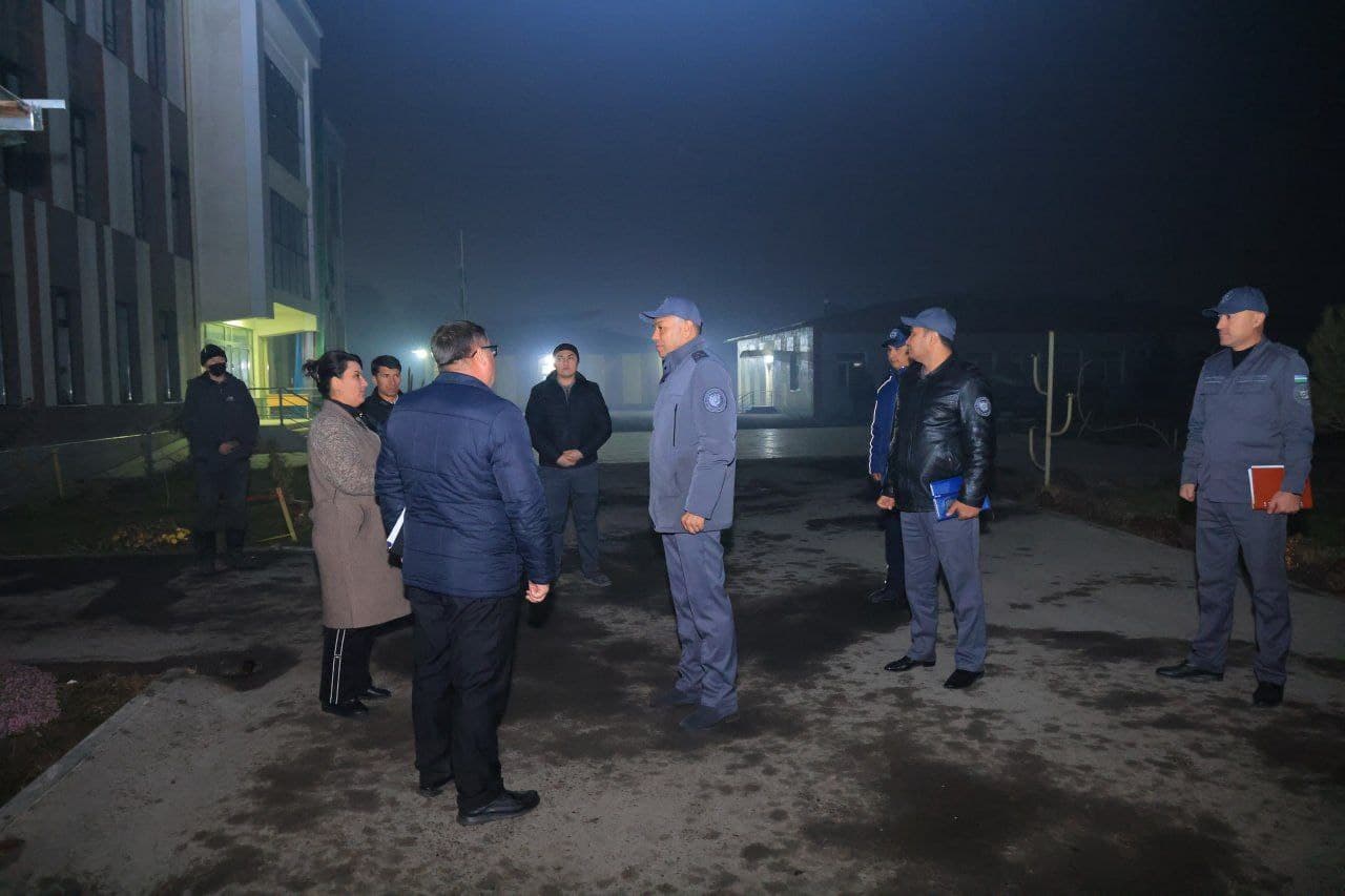 Наманган вилояти ИИБ раҳбариятининг навбатдаги комплекс ўрганиш ишлари Мингбулоқ туманида давом эттирилди