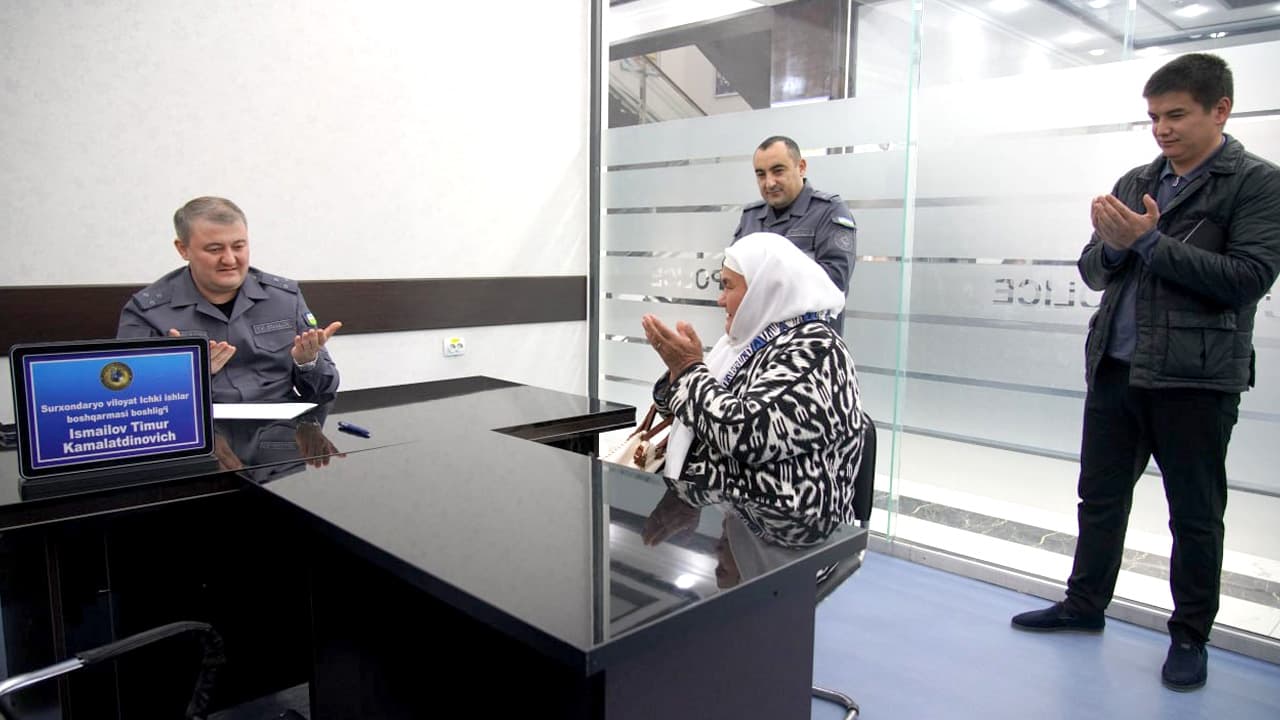 Сурхондарёда вилоят Ички ишлар бошқармаси ҳамда барча шаҳар-туман ички ишлар органлари раҳбарларининг аҳоли мурожаатларини ўрганиш мақсадида “Шахсий қабул”лари бўлиб ўтди