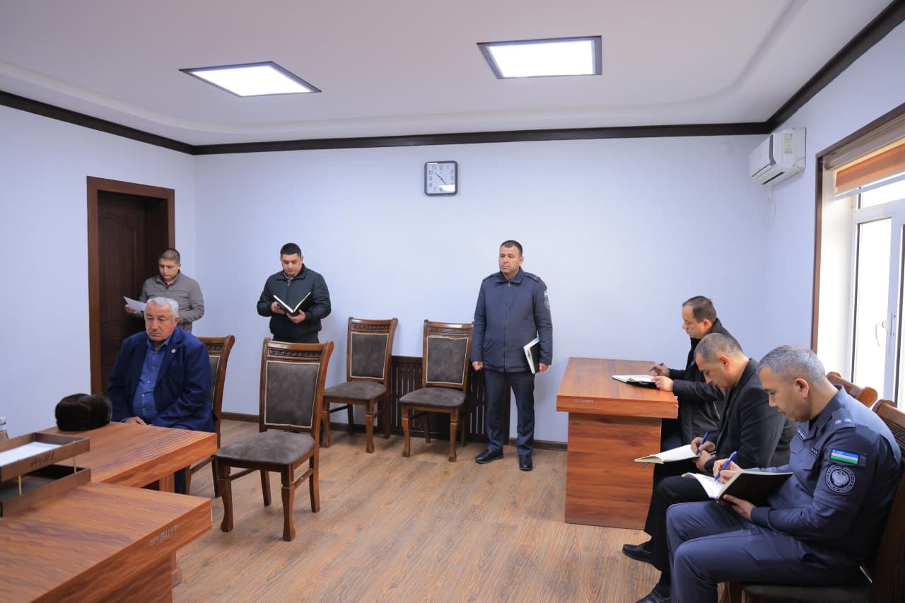 Бухоро вилояти ИИБ раҳбариятининг навбатдаги шахсий қабули бўлиб ўтди