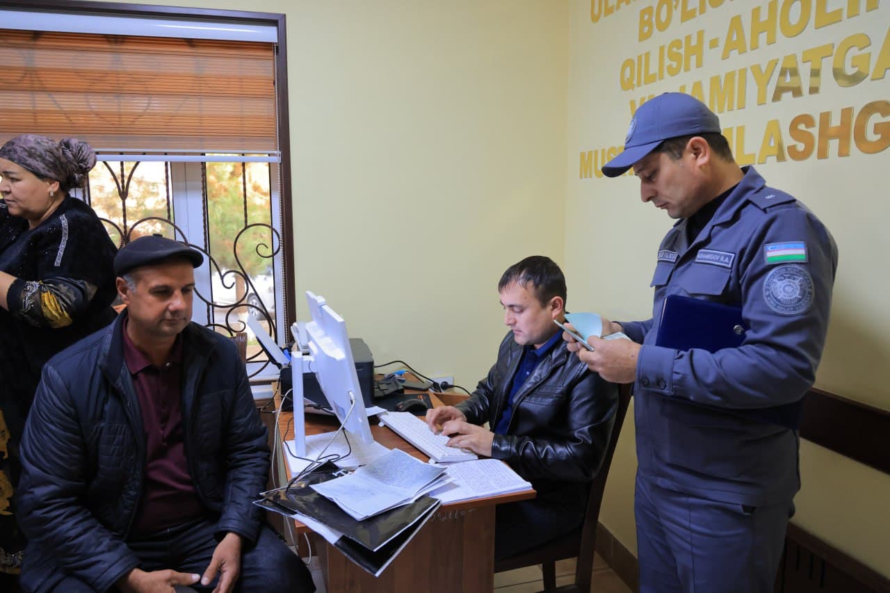 Бухоро вилояти ИИБ раҳбариятининг навбатдаги шахсий қабули бўлиб ўтди