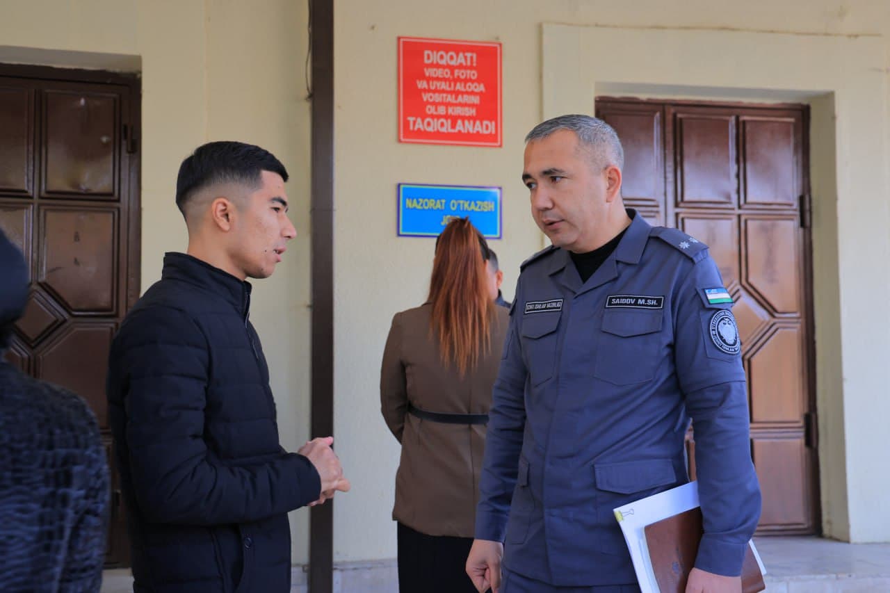 Бухоро вилояти ИИБ раҳбариятининг навбатдаги шахсий қабули бўлиб ўтди