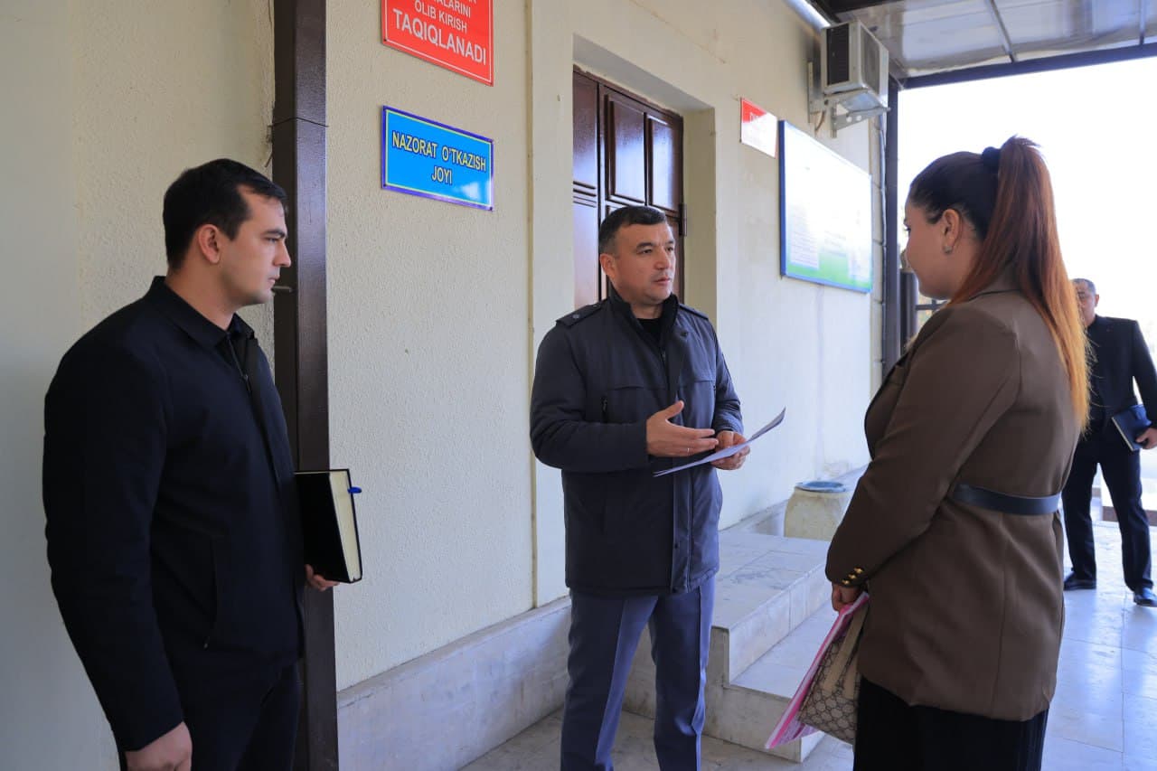 Бухоро вилояти ИИБ раҳбариятининг навбатдаги шахсий қабули бўлиб ўтди