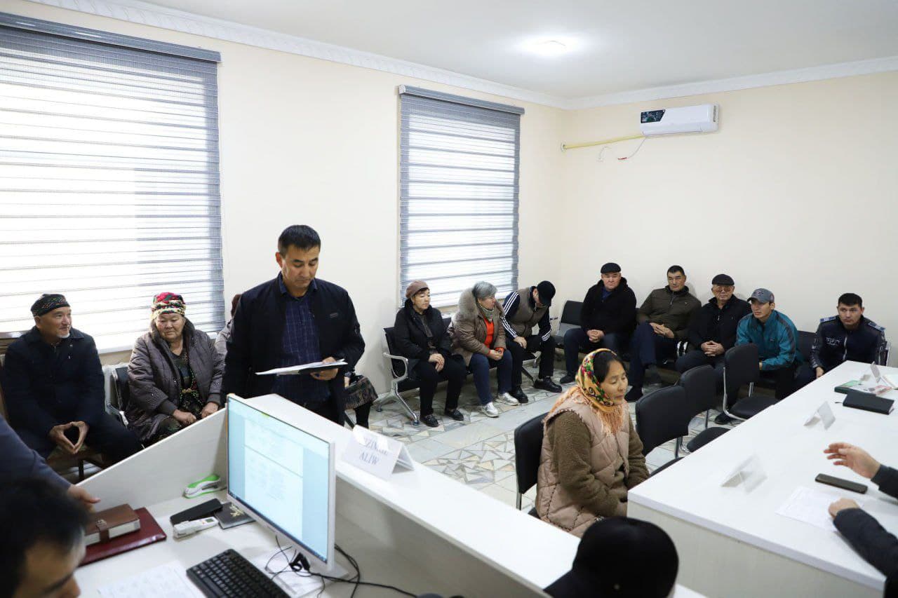 Қорақалпоғистон Республикаси Ички ишлар вазирлиги раҳбариятининг навбатдаги шахсий қабули ўтказилди