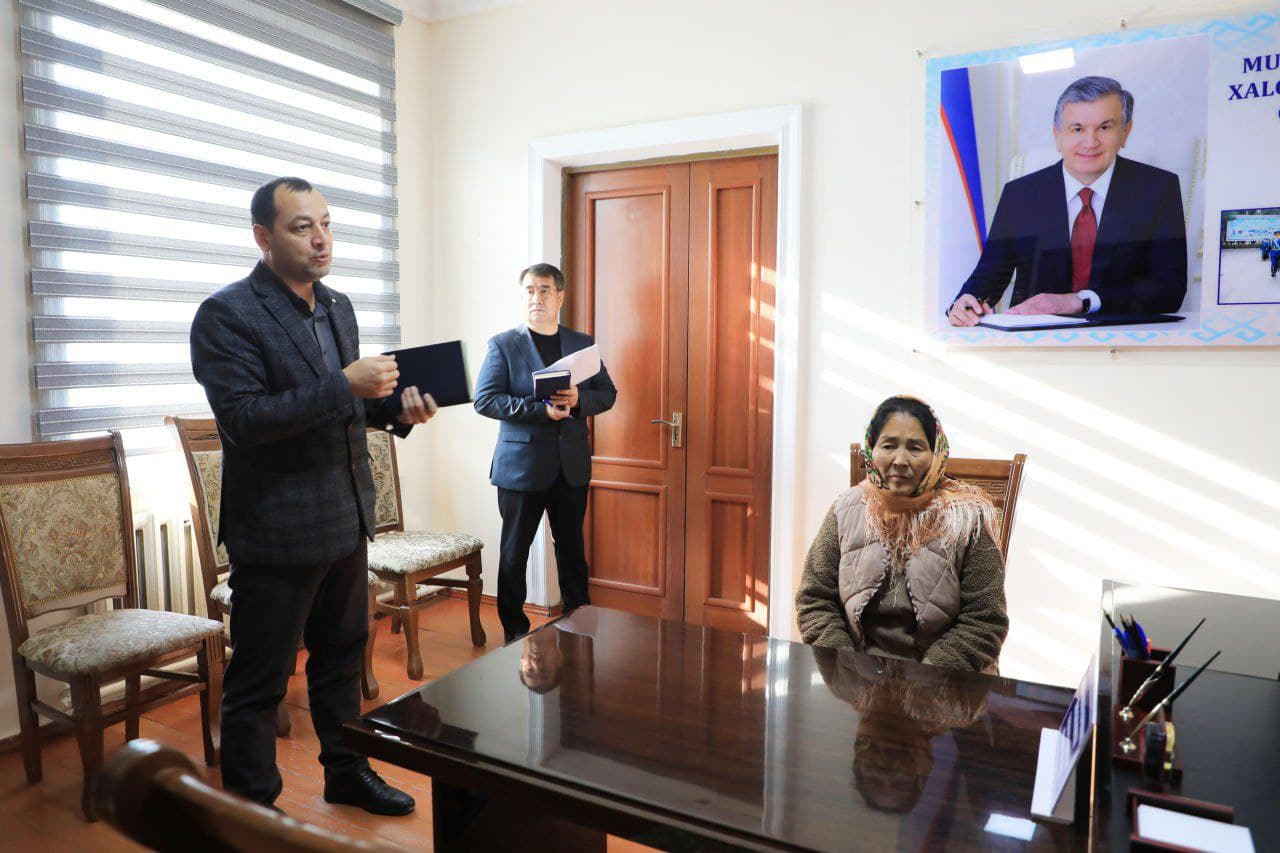 Қорақалпоғистон Республикаси Ички ишлар вазирлиги раҳбариятининг навбатдаги шахсий қабули ўтказилди